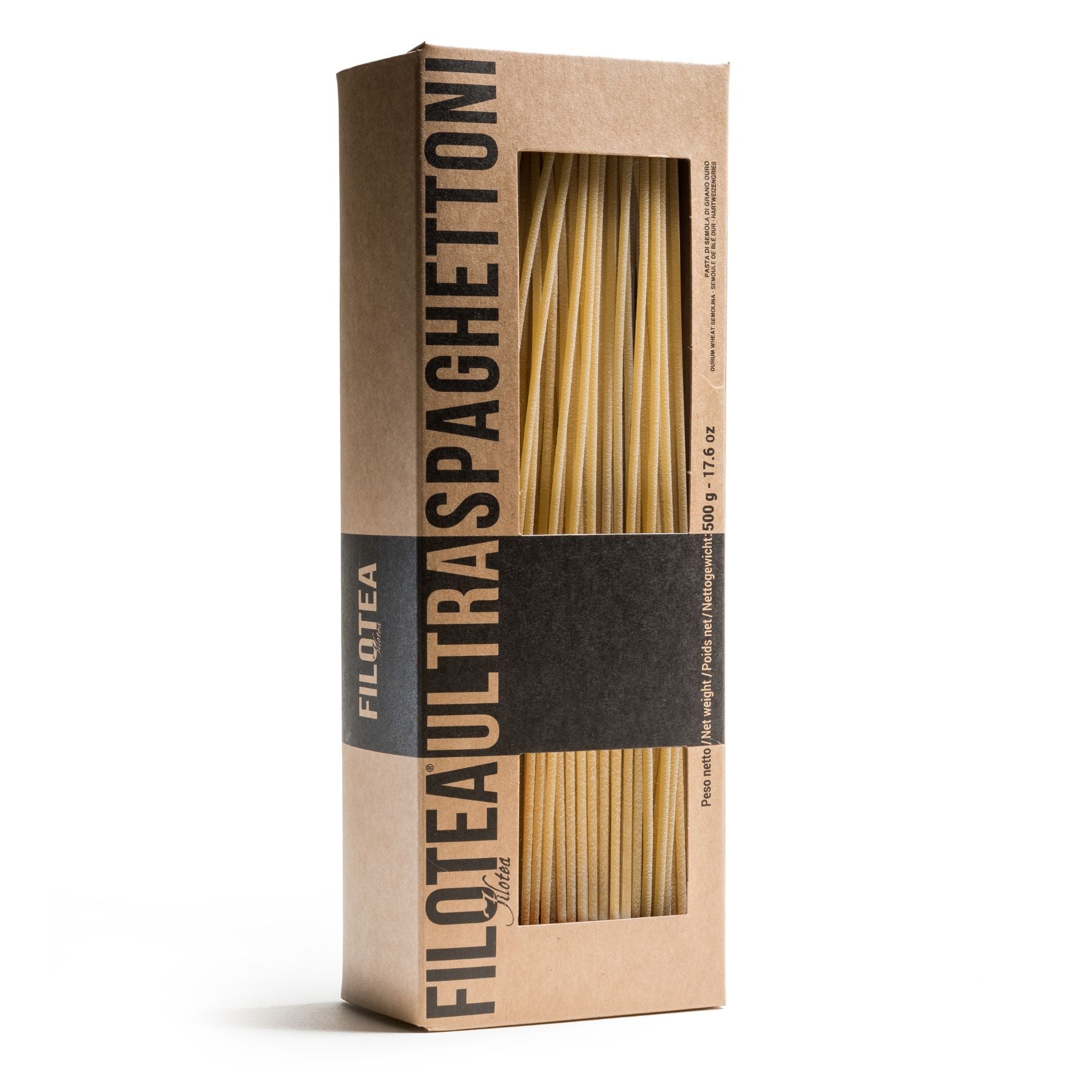 Filotea Ultra Spaghettoni Durum Wheat Semolina Pasta 500g | Imported and distributed in the UK by Just Gourmet Foods