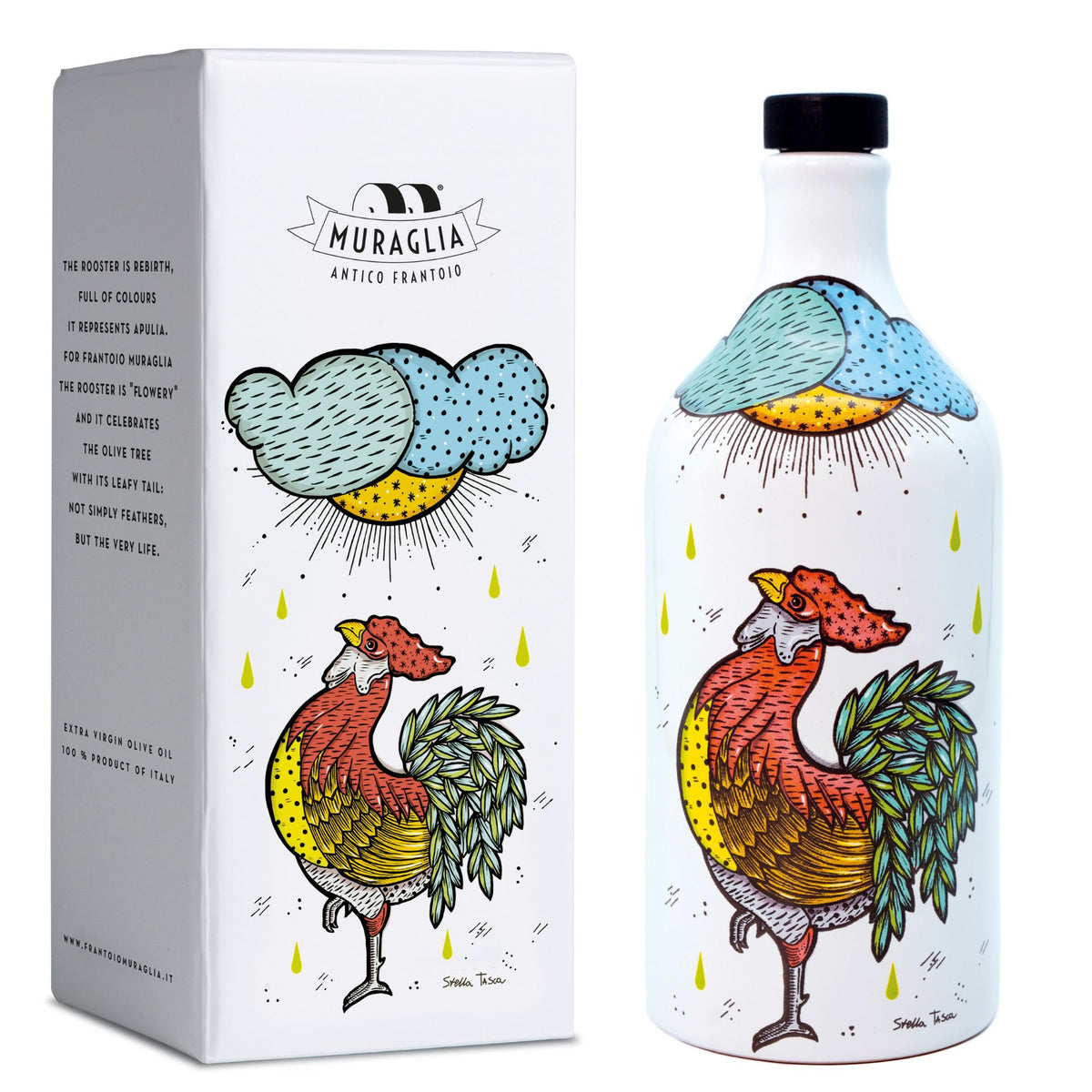 The Rooster Intense Fruity Coratina Extra Virgin Olive Oil 500ml