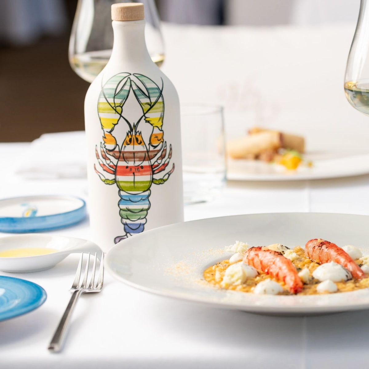 Frantoio Muraglia Lobster Pop Art Collection Intense Fruity Coratina Extra Virgin Olive Oil 500ml | Imported and distributed in the UK by Just Gourmet Foods