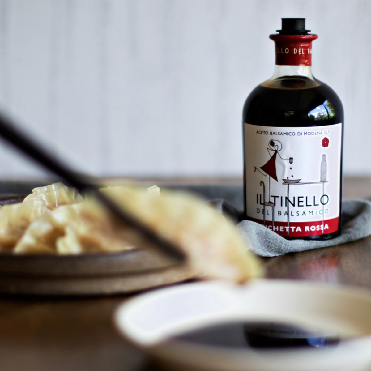 Il Borgo del Balsamico Il Tinello Balsamic Vinegar of Modena IGP Red Label Low Acidity (without box) 250ml | Imported and distributed in the UK by Just Gourmet Foods