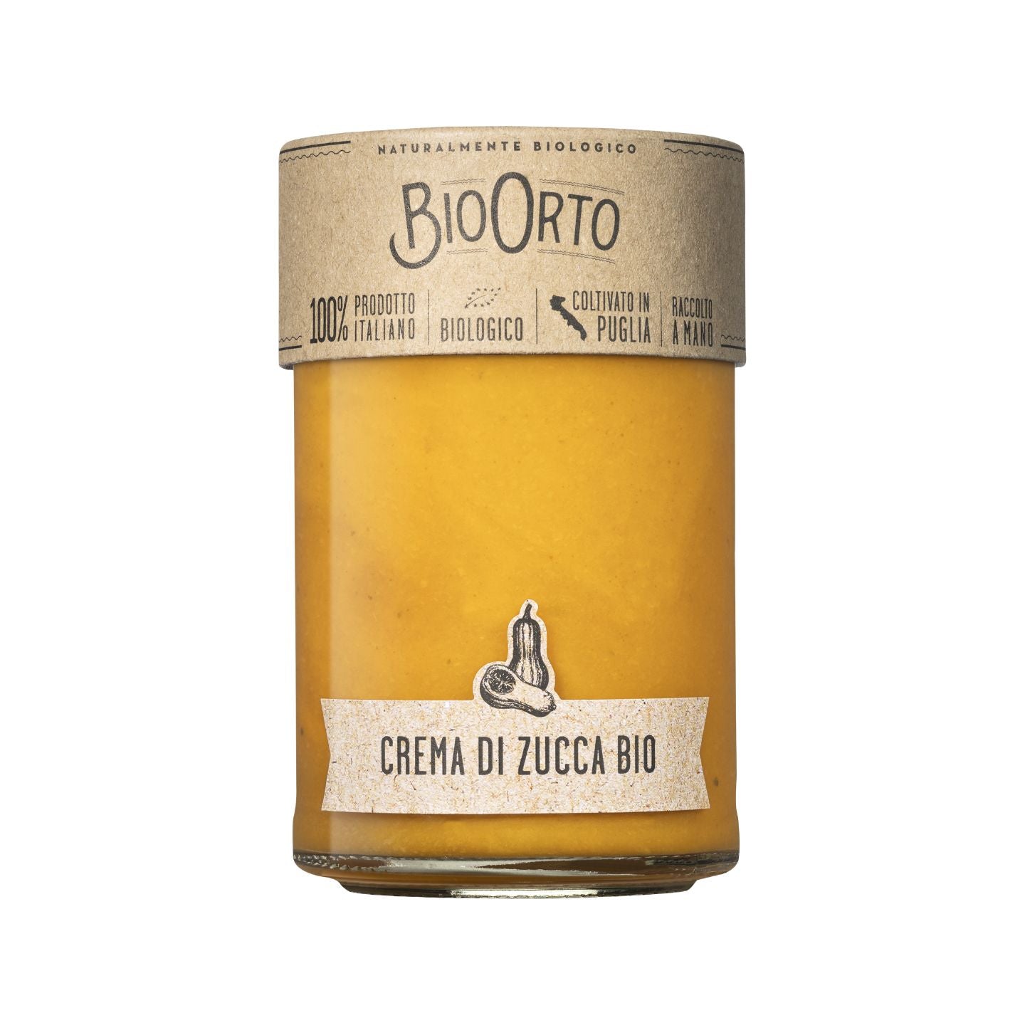 Bio Orto Organic Butternut Squash Sauce 350g  | Imported and distributed in the UK by Just Gourmet Foods