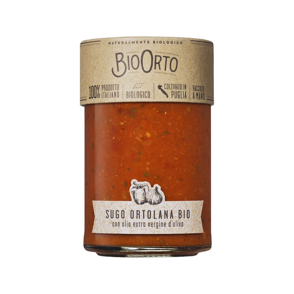 Bio Orto Organic Ortolana (Vegetable) Pasta Sauce 350g  | Imported and distributed in the UK by Just Gourmet Foods