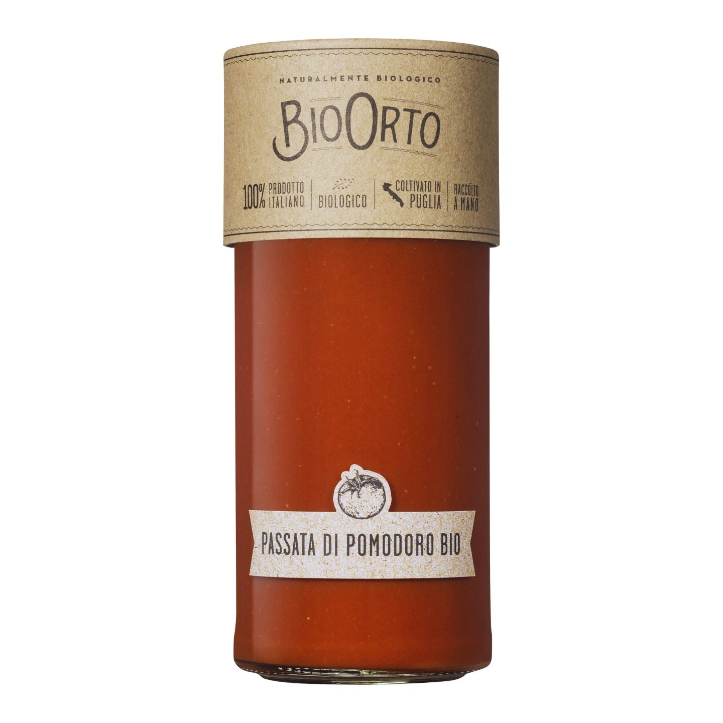 Bio Orto Organic Tomato Passata 580ml  | Imported and distributed in the UK by Just Gourmet Foods