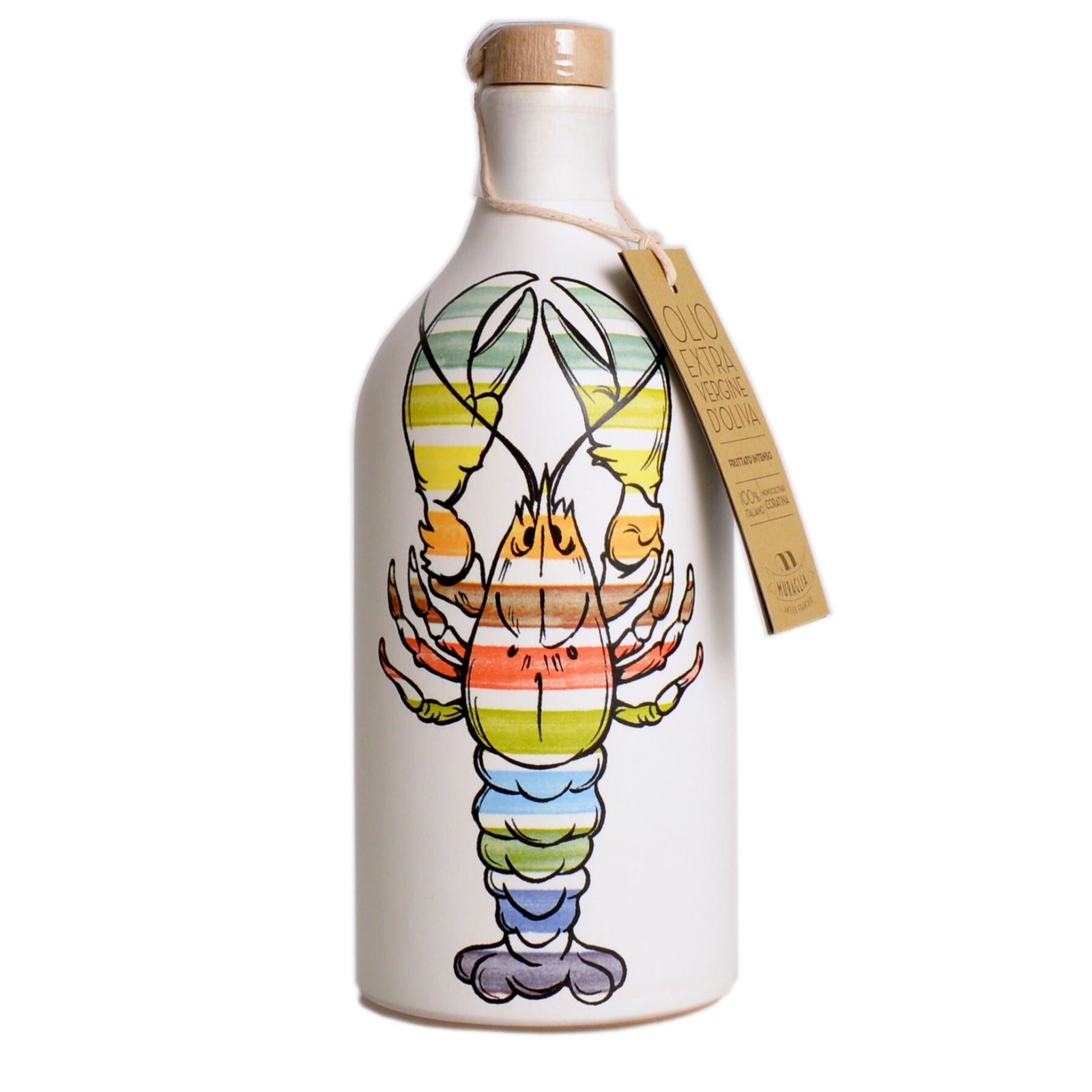 Frantoio Muraglia Lobster Pop Art Collection Intense Fruity Coratina Extra Virgin Olive Oil 500ml  | Imported and distributed in the UK by Just Gourmet Foods