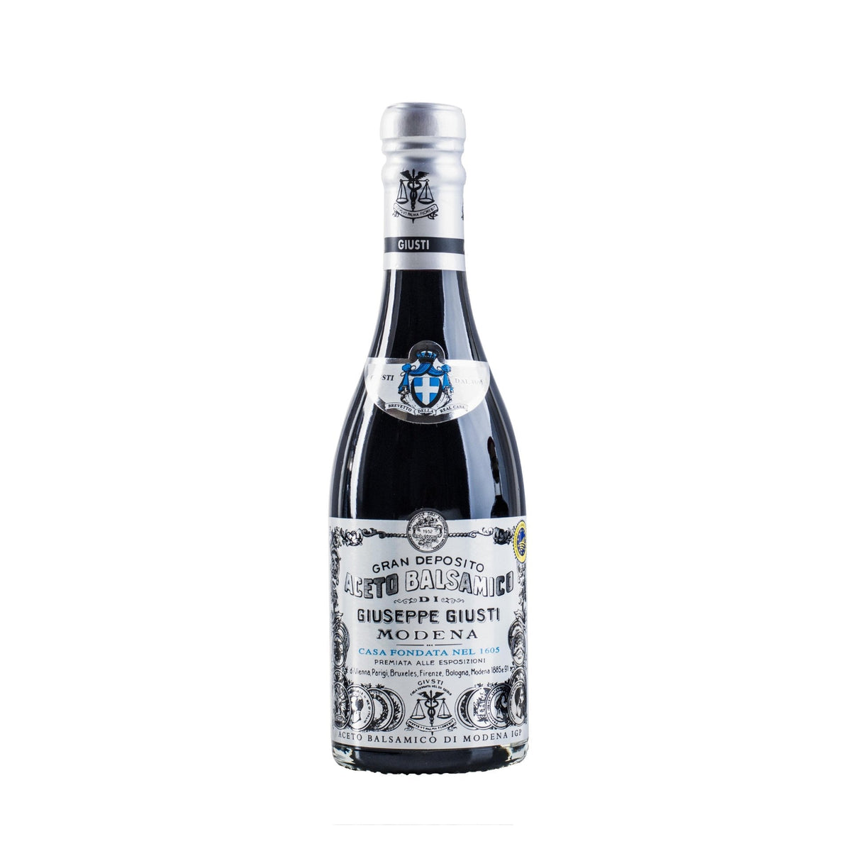 Acetaia Giusti 1 Silver Medal Champagnotta 250ml (6 years) Balsamic Vinegar of Modena IGP  | Imported and distributed in the UK by Just Gourmet Foods