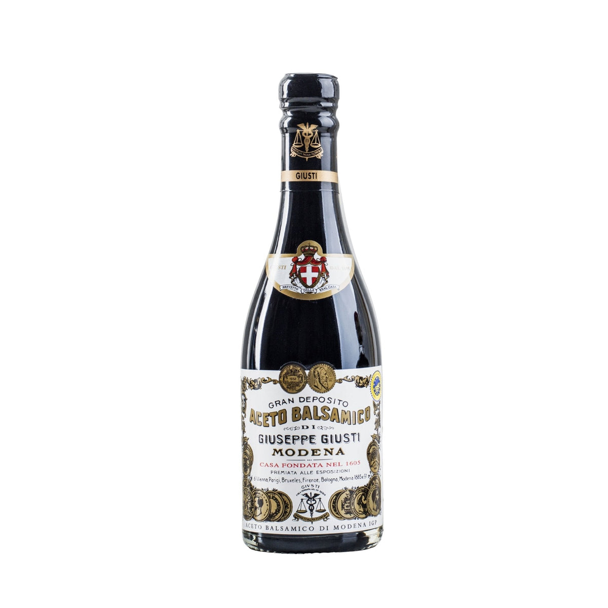 Acetaia Giusti 2 Gold Medals &#39;Il Classico&#39; Champagnotta 250ml (8 years) Balsamic Vinegar of Modena IGP  | Imported and distributed in the UK by Just Gourmet Foods
