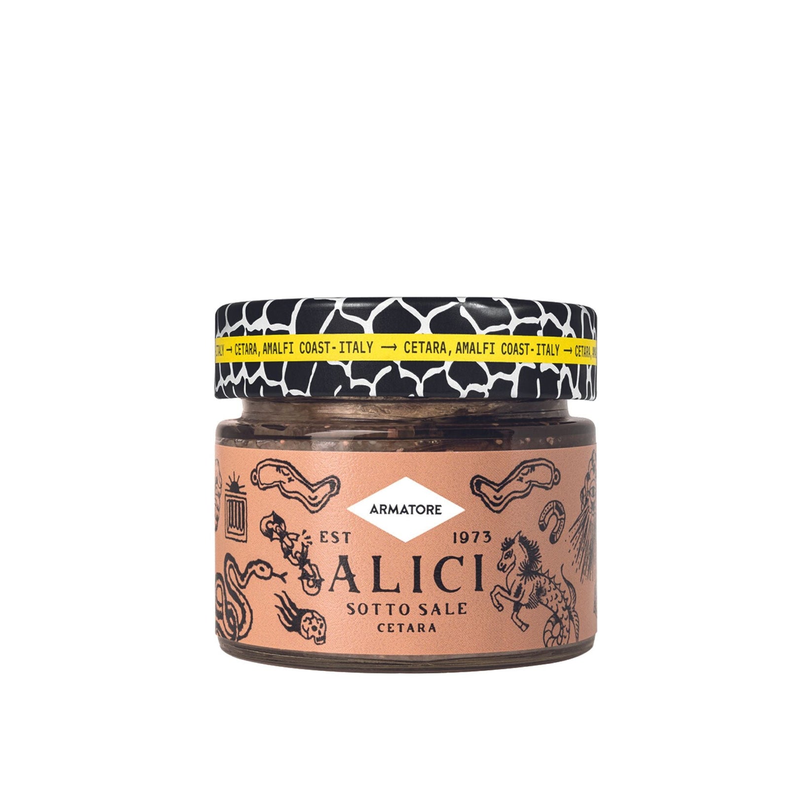 Armatore Salted Anchovies 215g  | Imported and distributed in the UK by Just Gourmet Foods