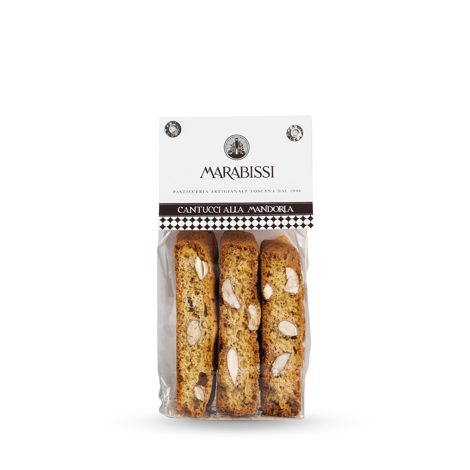 Marabissi Almond Cantucci (Bag) 120g  | Imported and distributed in the UK by Just Gourmet Foods