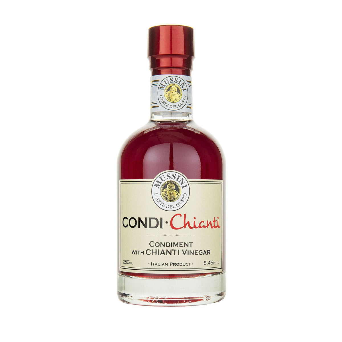 Mussini Chianti Wine Vinegar 250ml  | Imported and distributed in the UK by Just Gourmet Foods