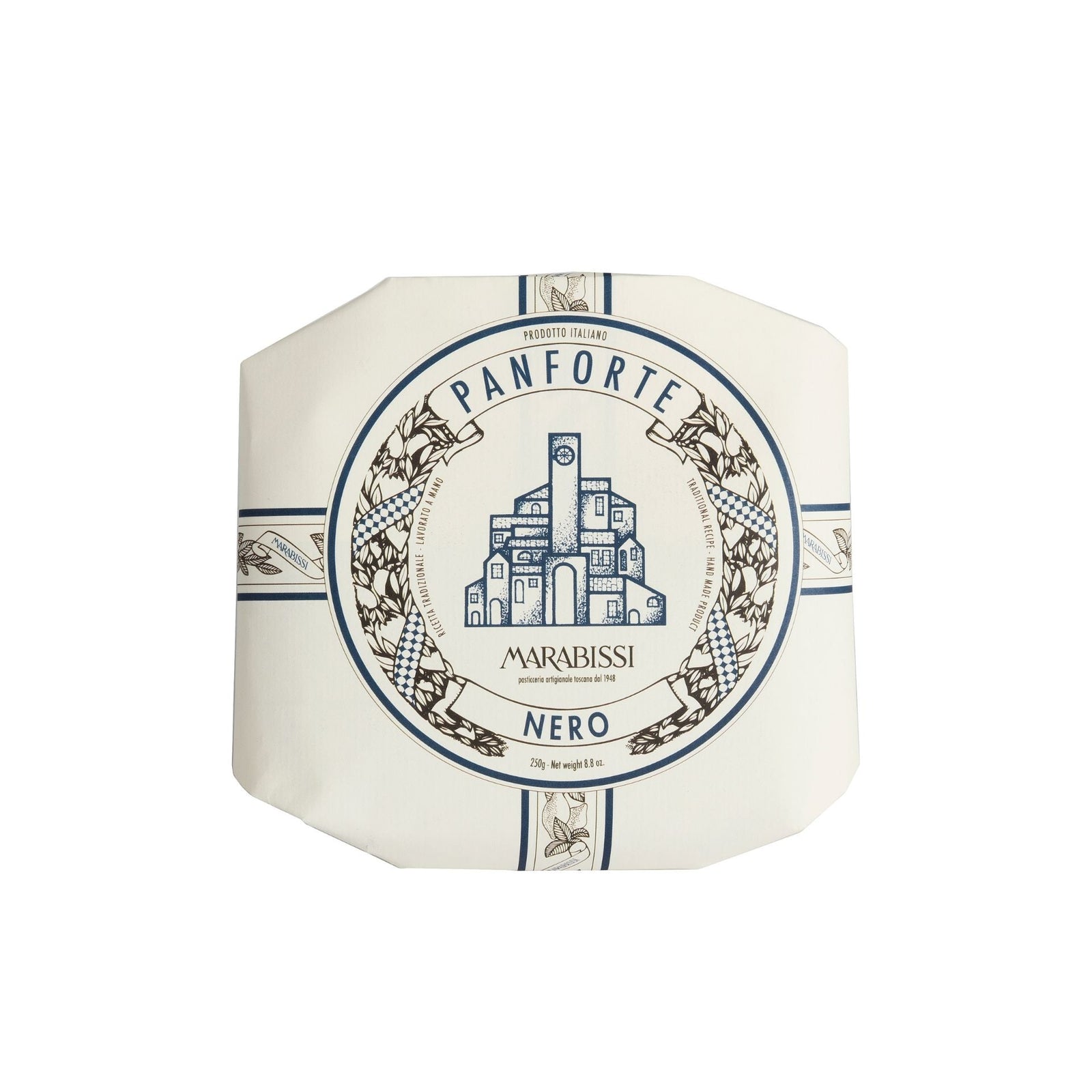 Marabissi Chocolate Panforte Cake 250g  | Imported and distributed in the UK by Just Gourmet Foods