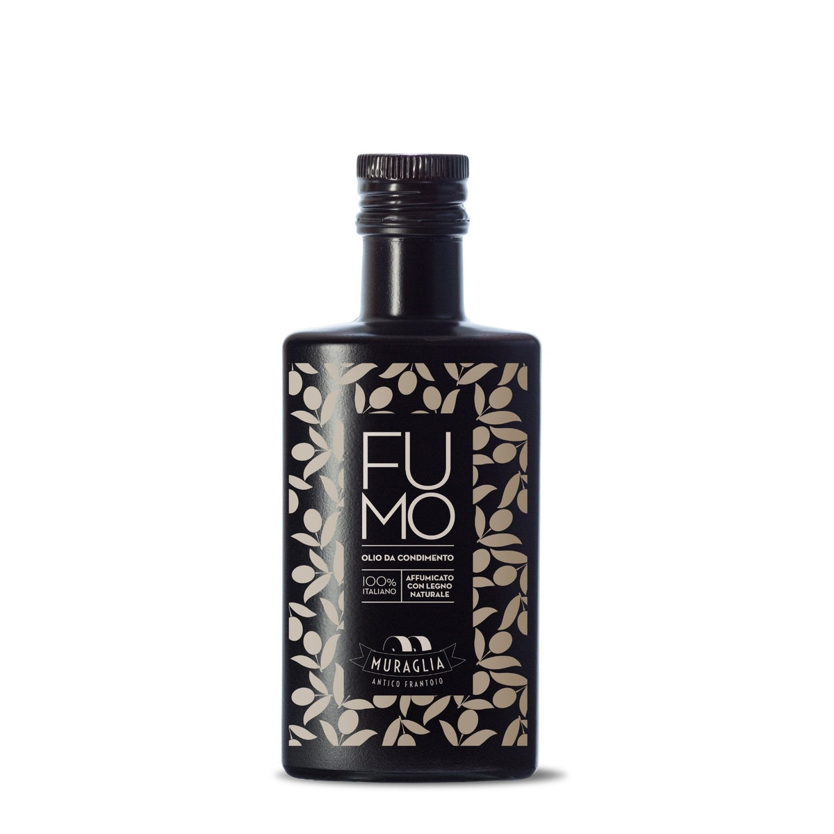 Frantoio Muraglia Fumo (Smoked) Extra Virgin Olive Oil 250ml  | Imported and distributed in the UK by Just Gourmet Foods