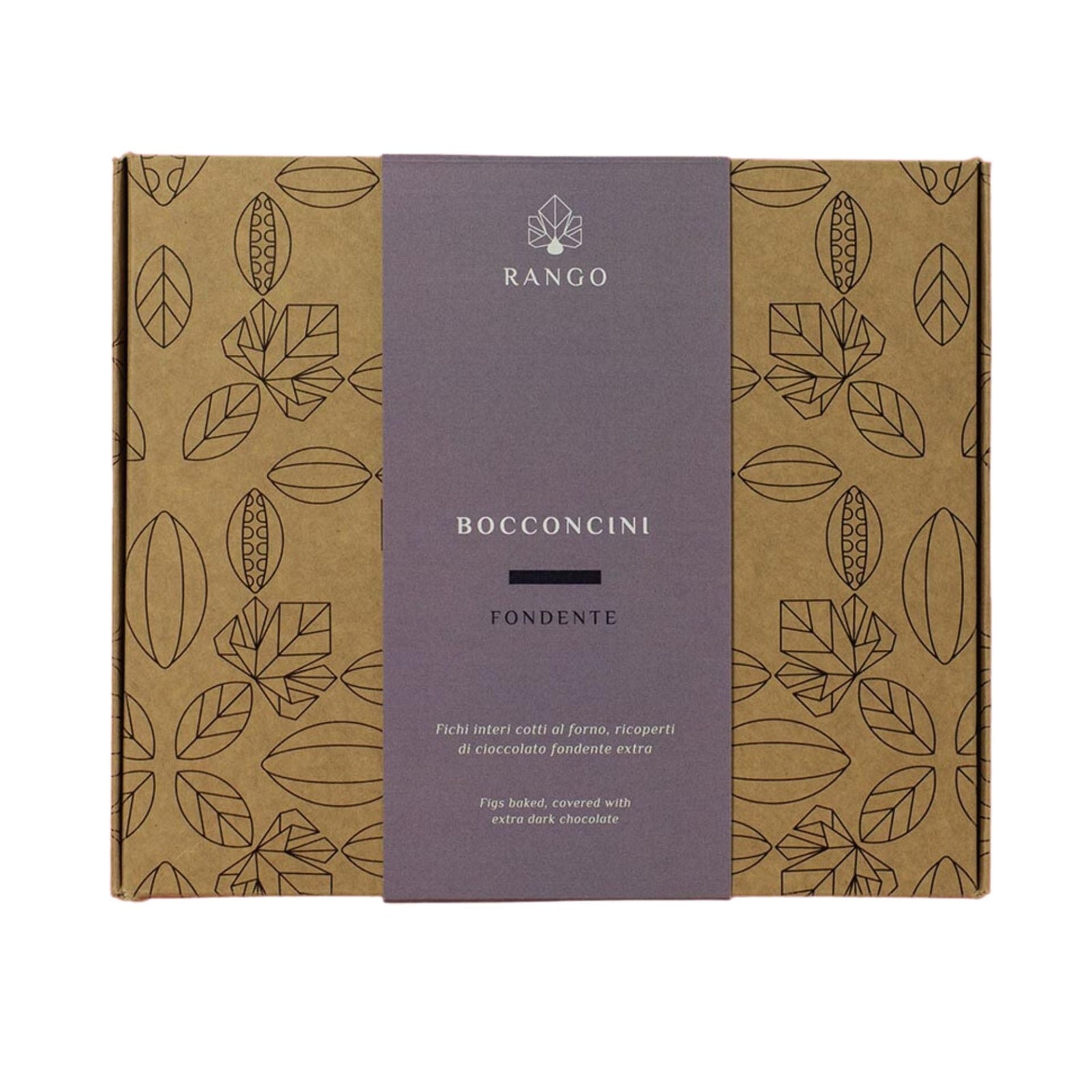 Rango Dried Figs Covered in Dark Chocolate 250g  | Imported and distributed in the UK by Just Gourmet Foods