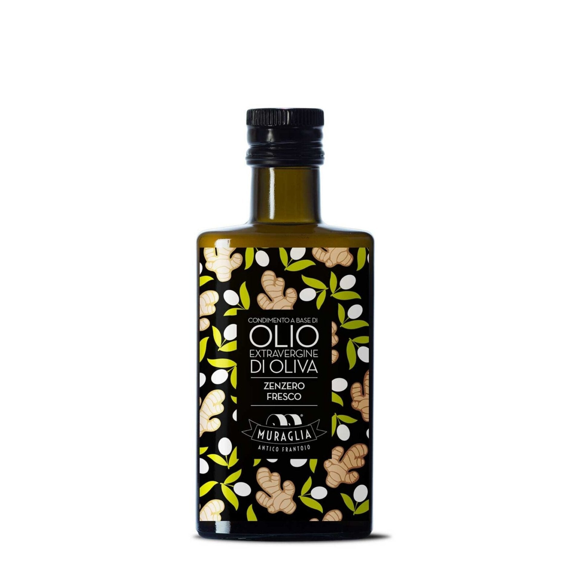 Frantoio Muraglia Ginger Extra Virgin Olive Oil 200ml  | Imported and distributed in the UK by Just Gourmet Foods