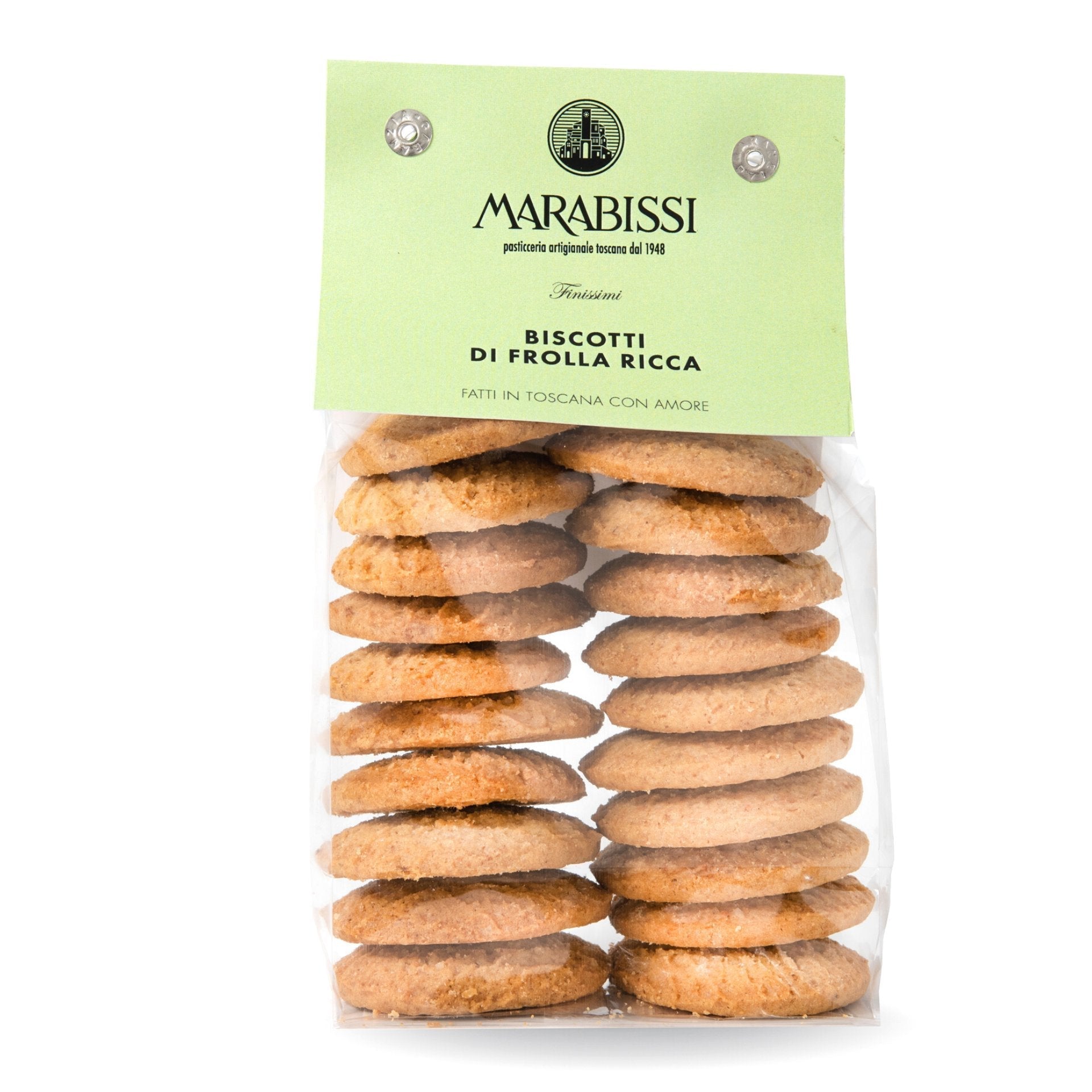 Marabissi Butter Artisan Biscuits (Bag) 200g  | Imported and distributed in the UK by Just Gourmet Foods