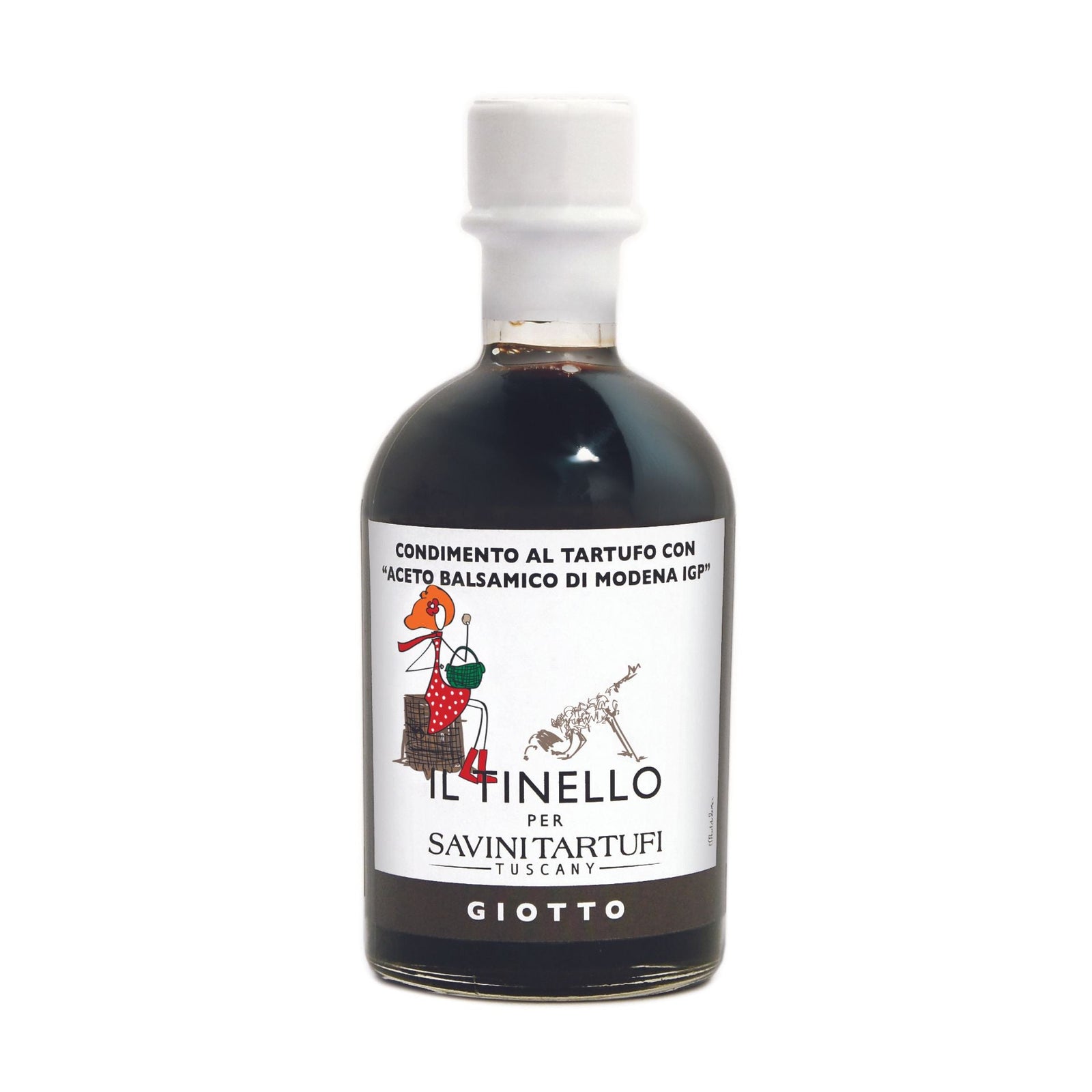 Il Borgo del Balsamico Il Tinello Truffle Savini Giotto Condiment 100ml  | Imported and distributed in the UK by Just Gourmet Foods