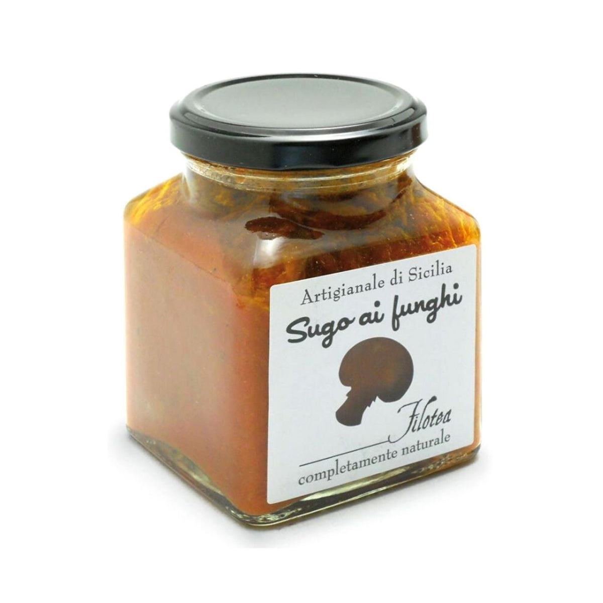 Filotea Mushroom Pasta Sauce 280g  | Imported and distributed in the UK by Just Gourmet Foods