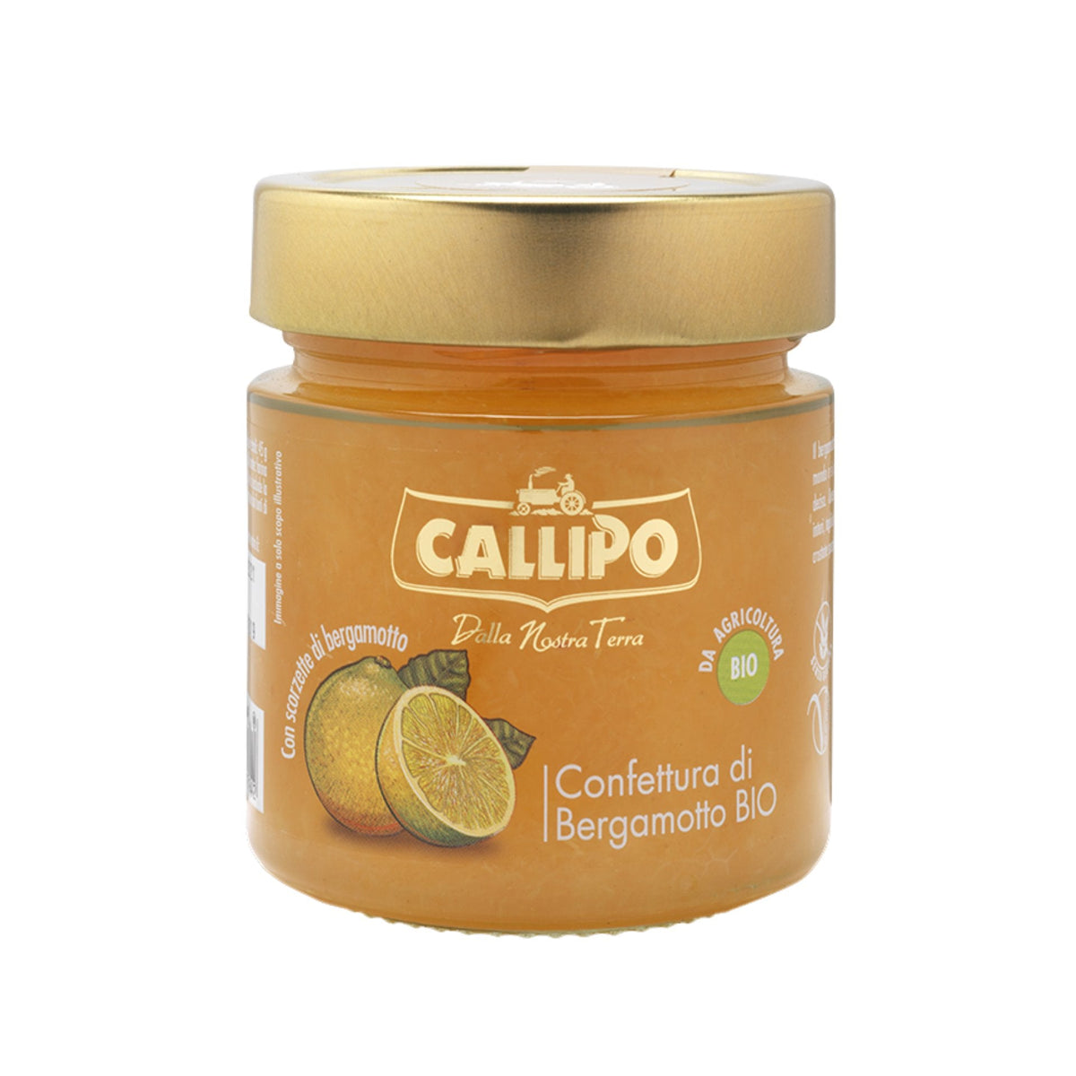 Callipo Organic Bergamot Jam 280g  | Imported and distributed in the UK by Just Gourmet Foods