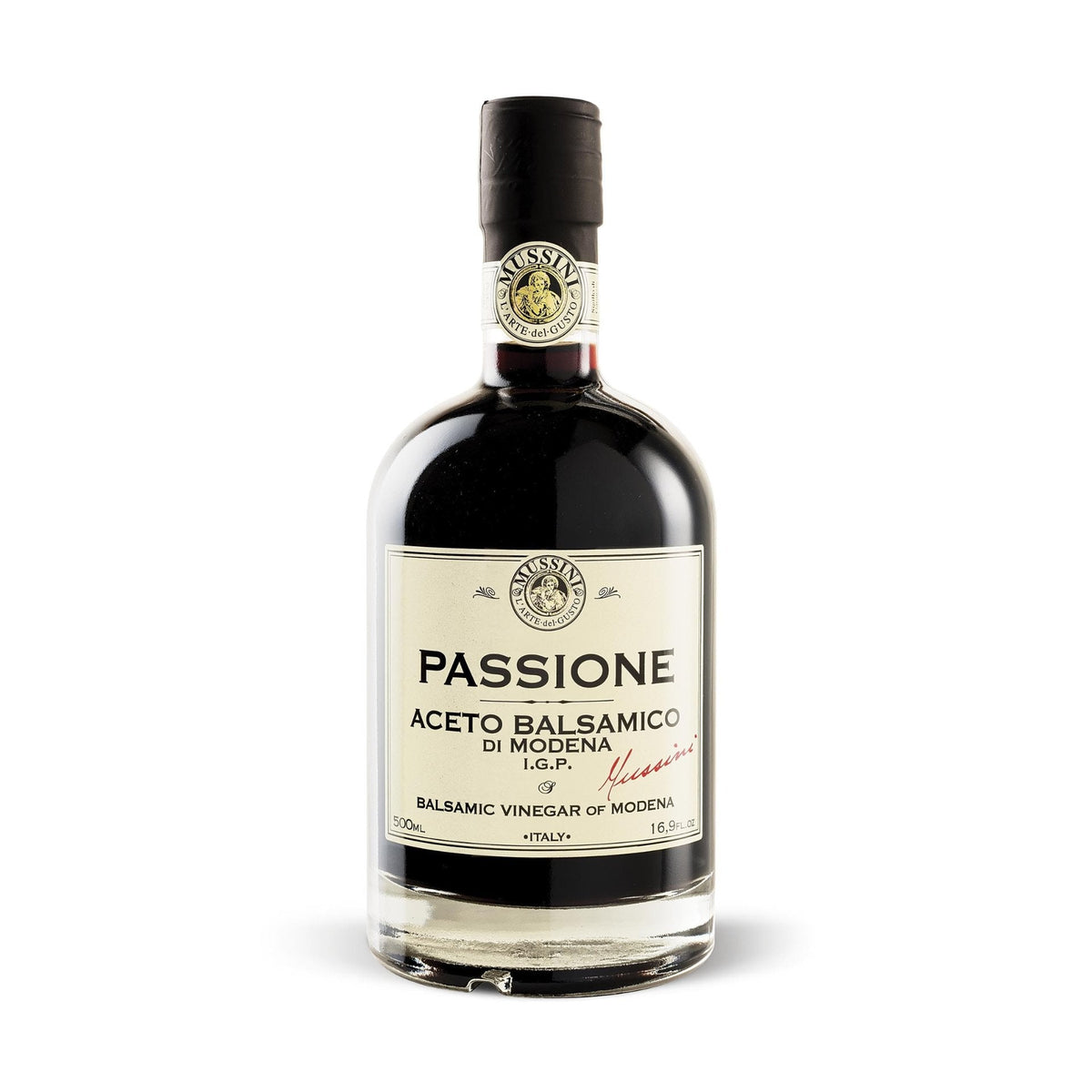 Mussini IGP Balsamic Vinegar of Modena Passione 500ml  | Imported and distributed in the UK by Just Gourmet Foods