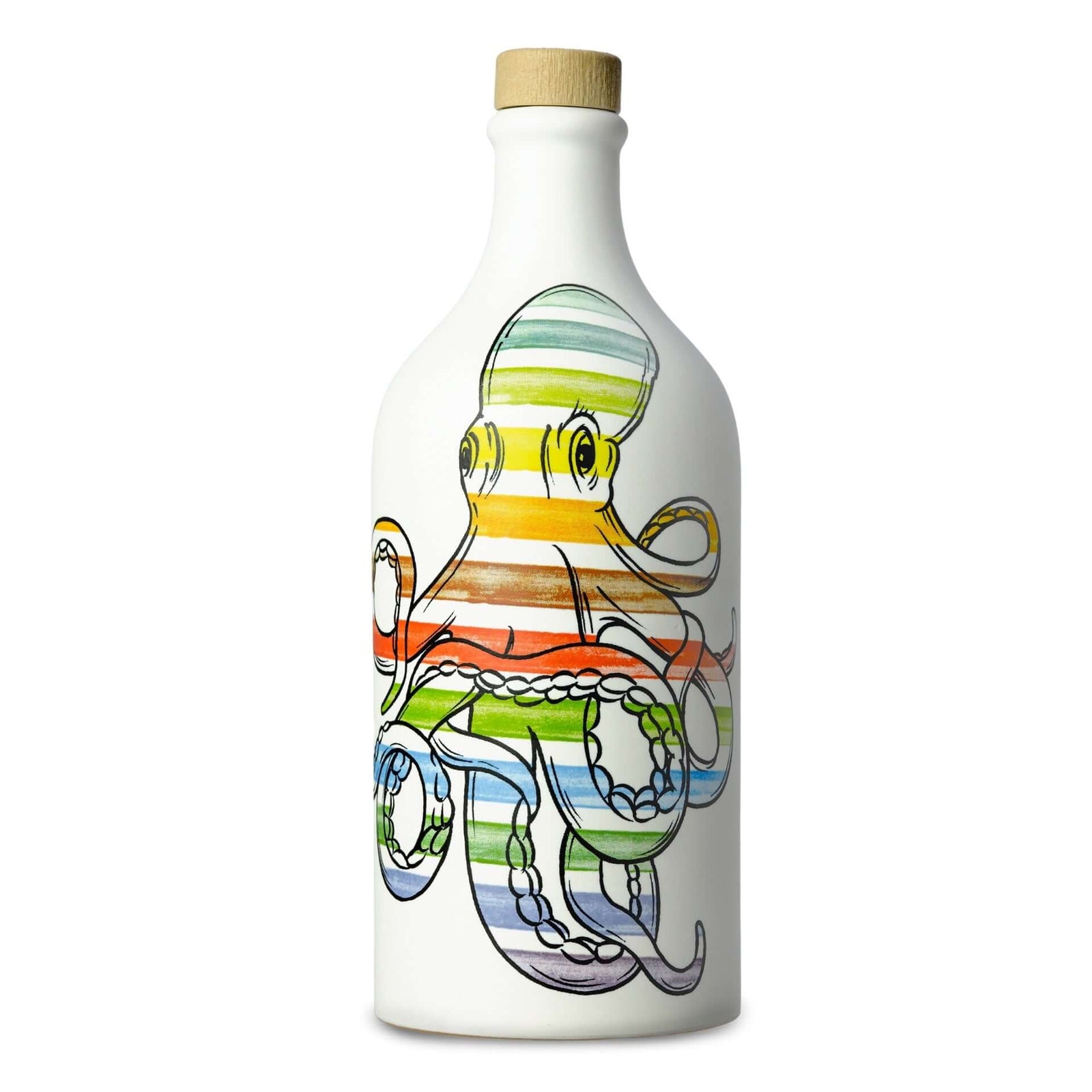 Frantoio Muraglia Octopus Pop Art Collection Intense Fruity Coratina Extra Virgin Olive Oil 500ml  | Imported and distributed in the UK by Just Gourmet Foods
