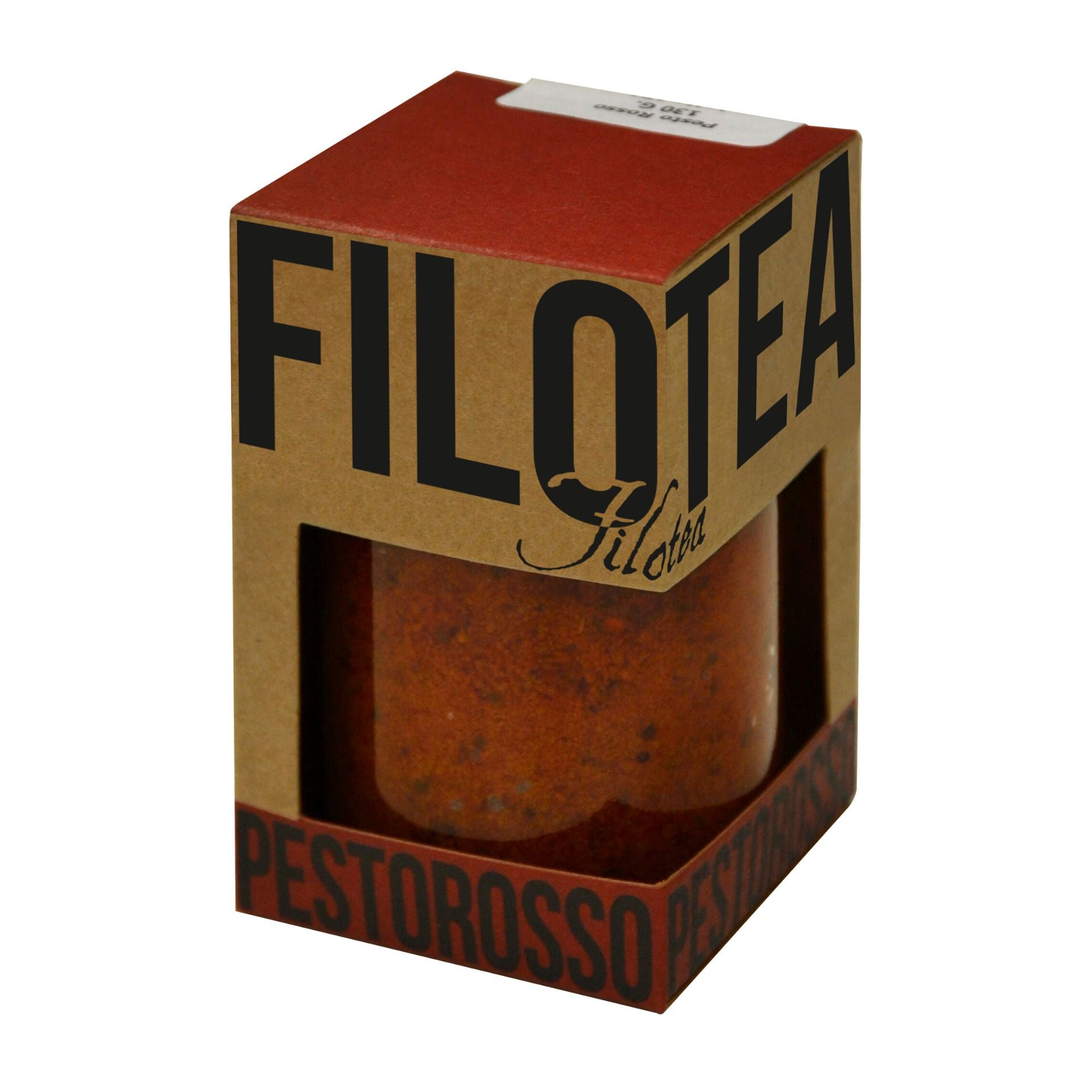 Filotea Red Tomato Pesto 130g  | Imported and distributed in the UK by Just Gourmet Foods