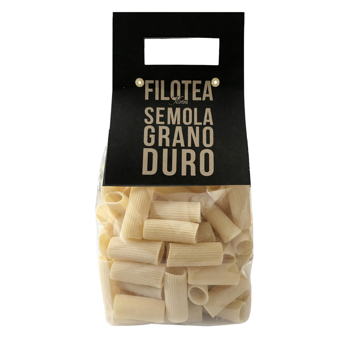 Filotea Rigatoni Durum Wheat Pasta 500g  | Imported and distributed in the UK by Just Gourmet Foods