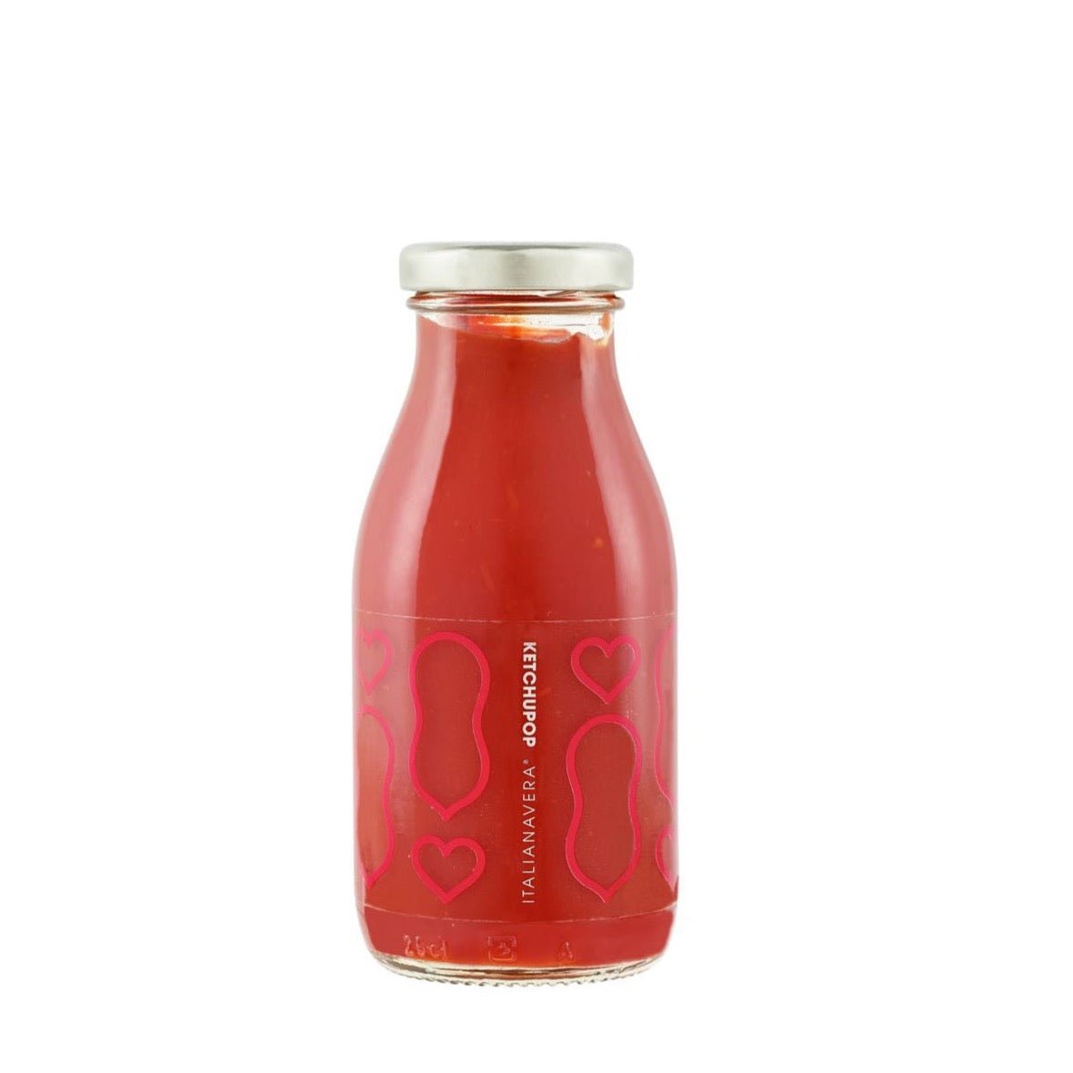 Italianavera San Marzano DOP Ketchup 260g (glass bottle)  | Imported and distributed in the UK by Just Gourmet Foods
