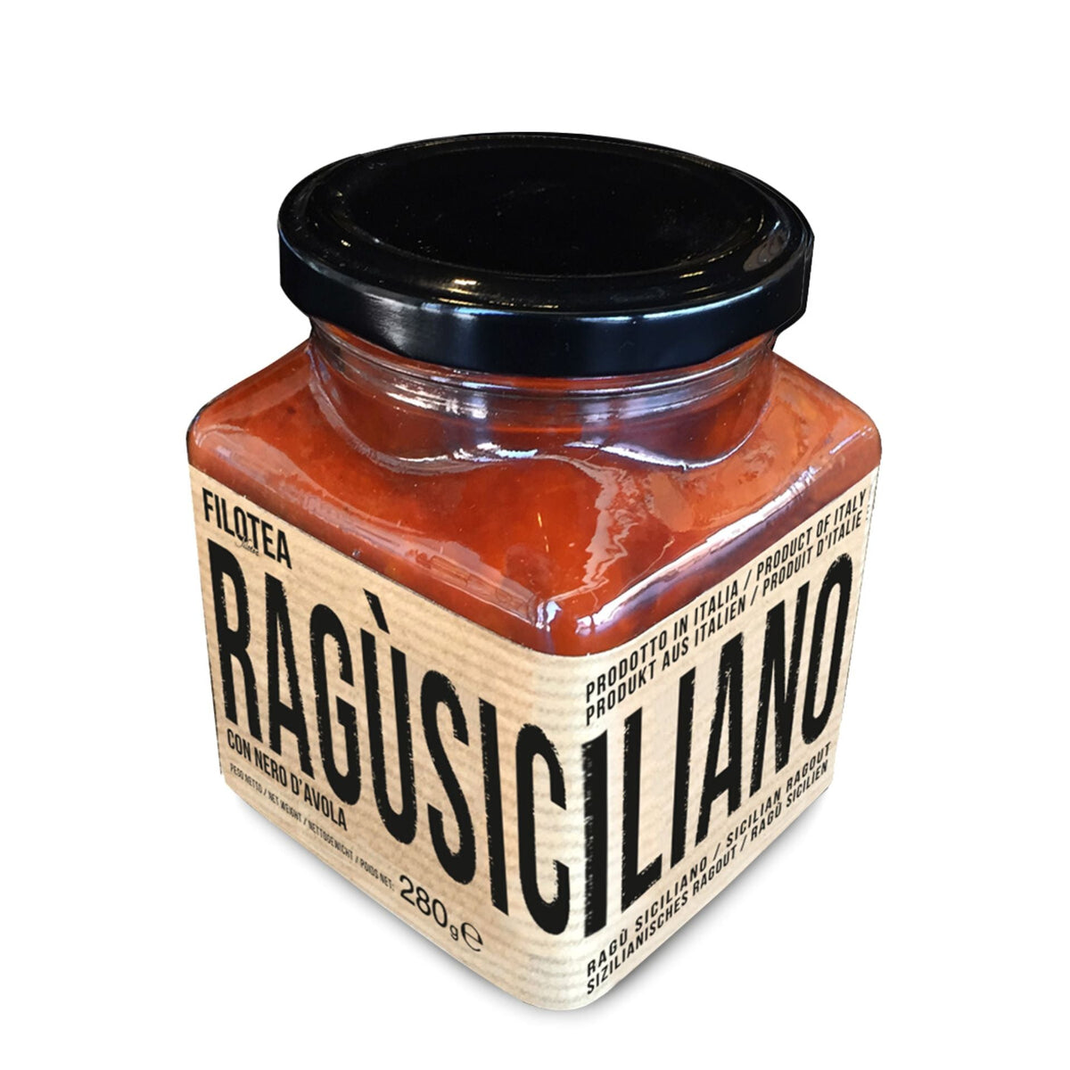 Filotea Sicilian Ragu Pasta Sauce 280g  | Imported and distributed in the UK by Just Gourmet Foods