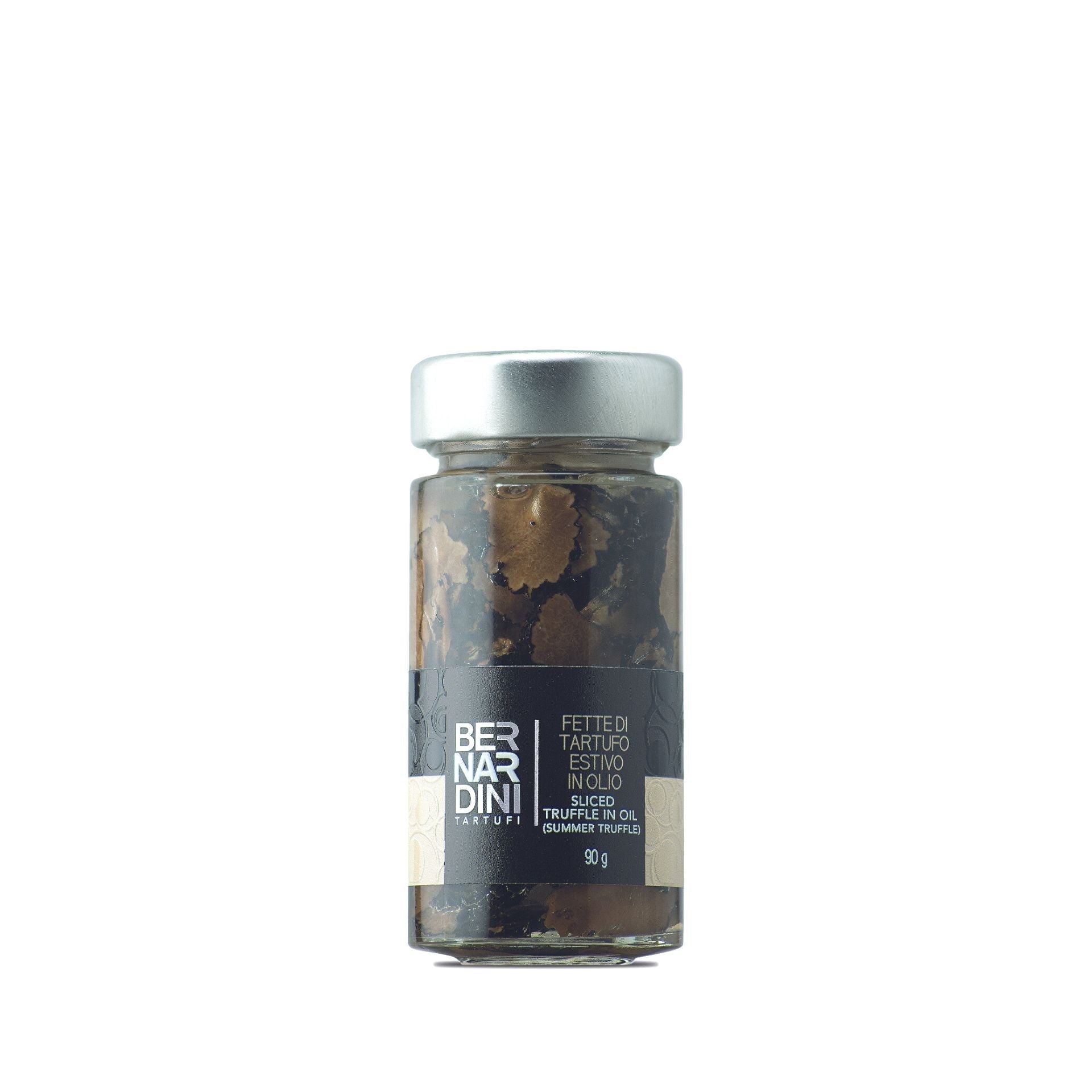 Bernardini Tartufi Sliced Truffle in Oil 90g  | Imported and distributed in the UK by Just Gourmet Foods
