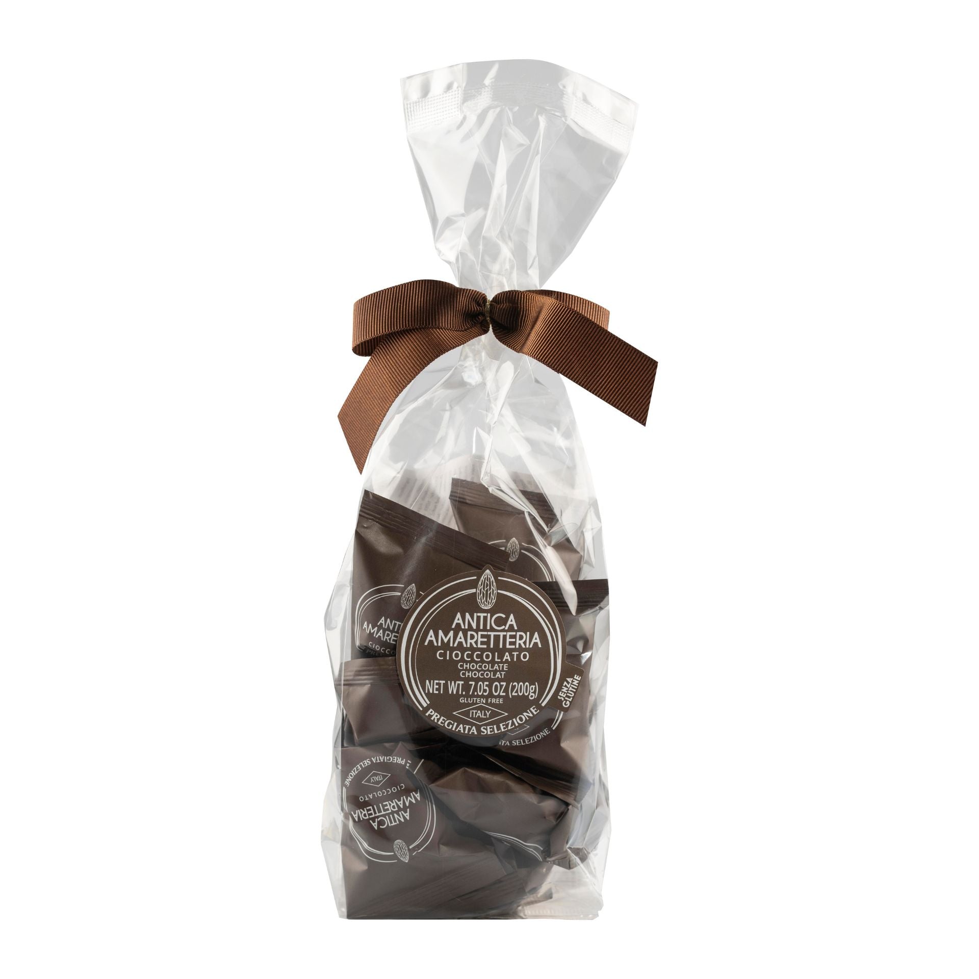 Antica Amaretteria Soft Chocolate Amaretti 200g (Bag)  | Imported and distributed in the UK by Just Gourmet Foods
