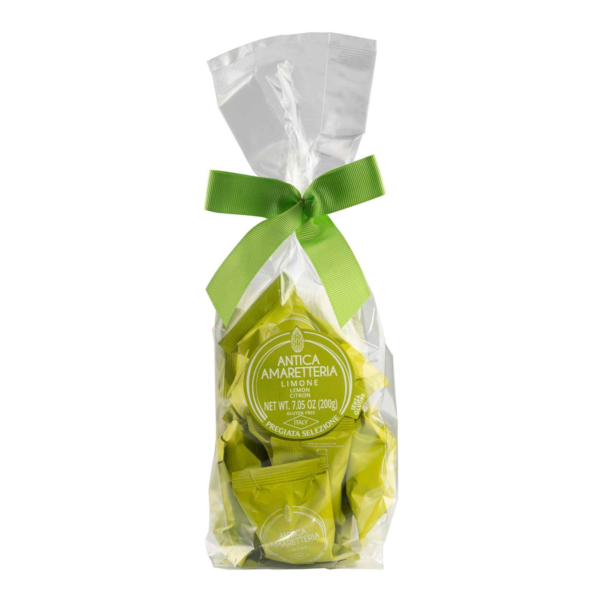 Antica Amaretteria Soft Lemon Amaretti 200g (Bag)  | Imported and distributed in the UK by Just Gourmet Foods