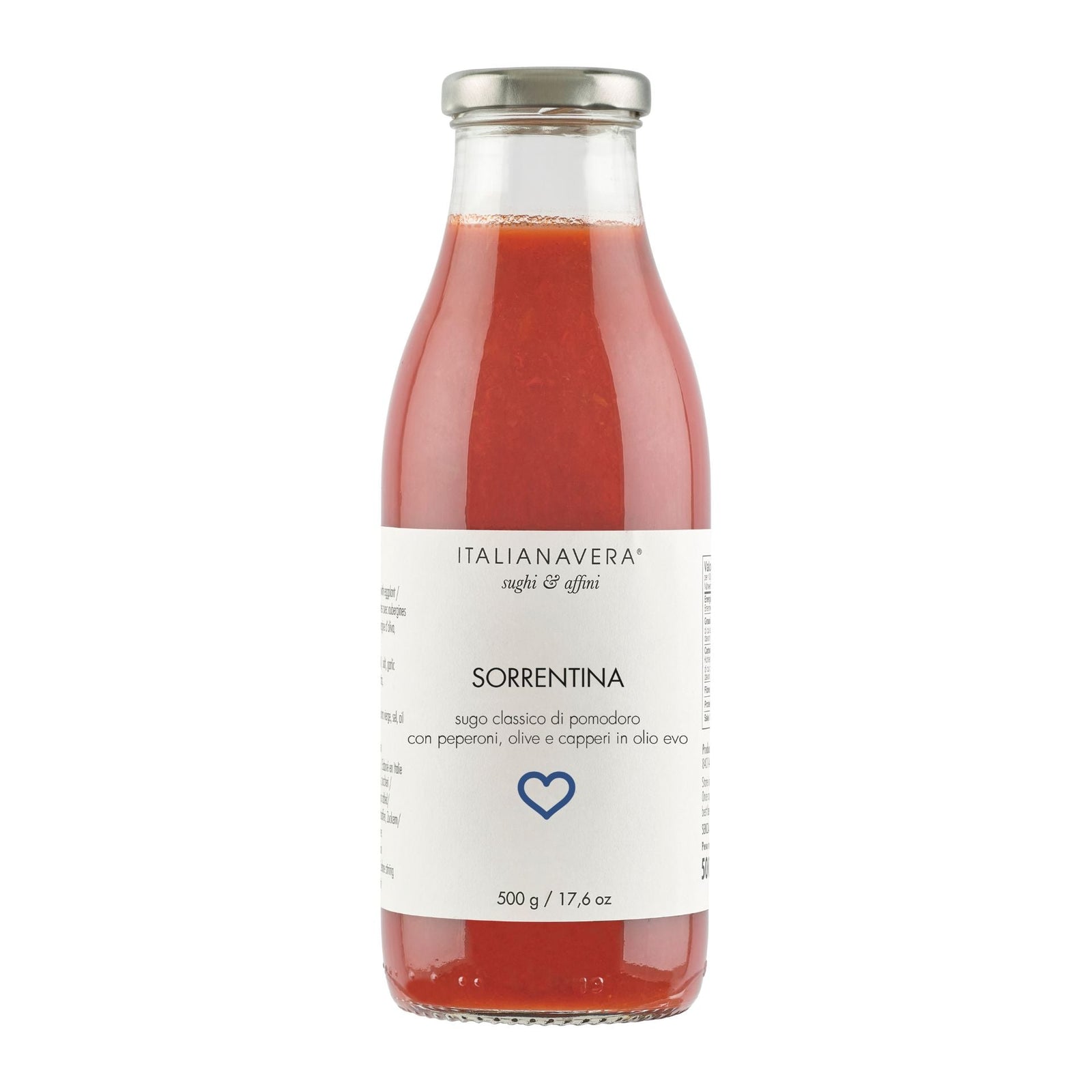 Italianavera Sorrentina Pasta Sauce 500g  | Imported and distributed in the UK by Just Gourmet Foods