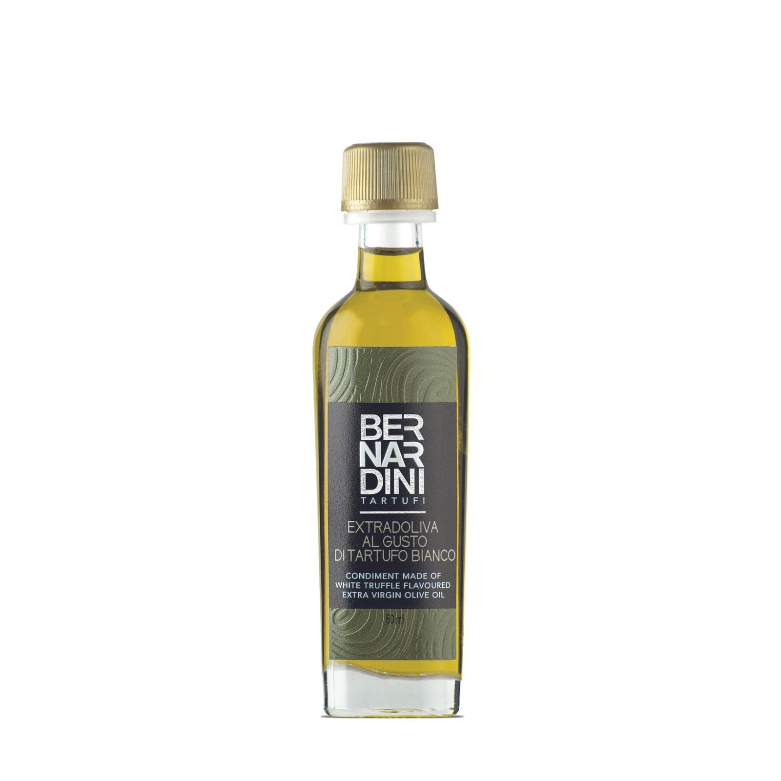 Bernardini Tartufi White Truffle Extra Virgin Olive Oil 50ml  | Imported and distributed in the UK by Just Gourmet Foods